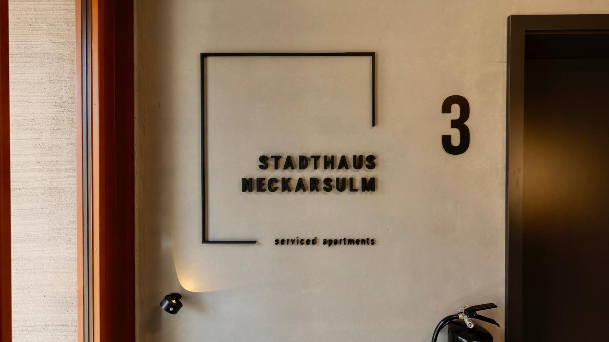 Stadthaus Neckarsulm Serviced Apartments - Stadthaus Heiner Екстериор снимка