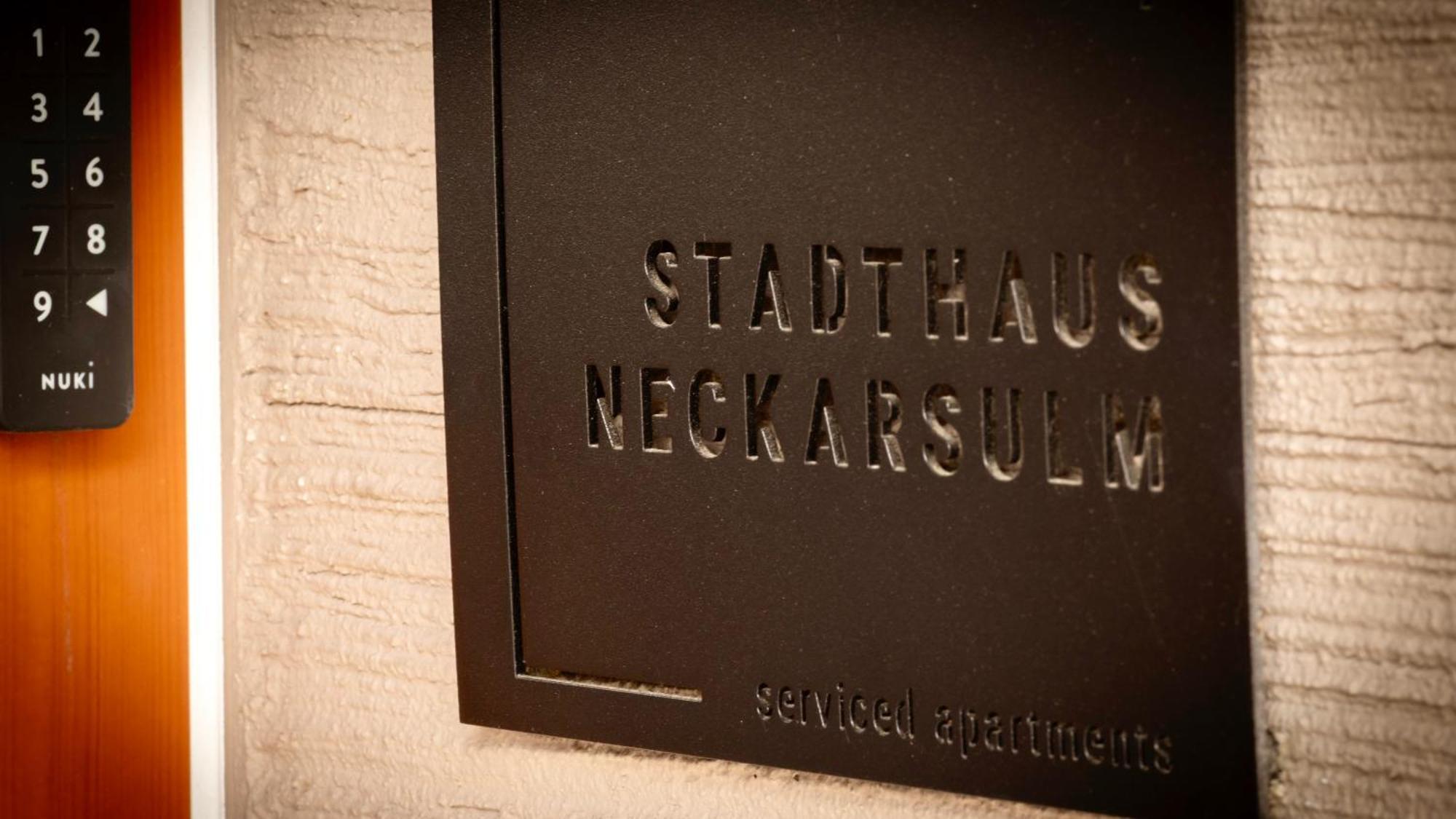 Stadthaus Neckarsulm Serviced Apartments - Stadthaus Heiner Екстериор снимка